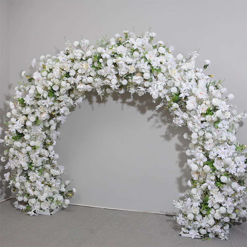 Flor Arch Florals Artificial Florals Proposta Decoração de festa de casamento