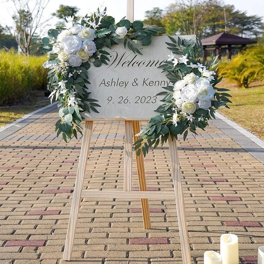 Sign sênior Flor Pure White