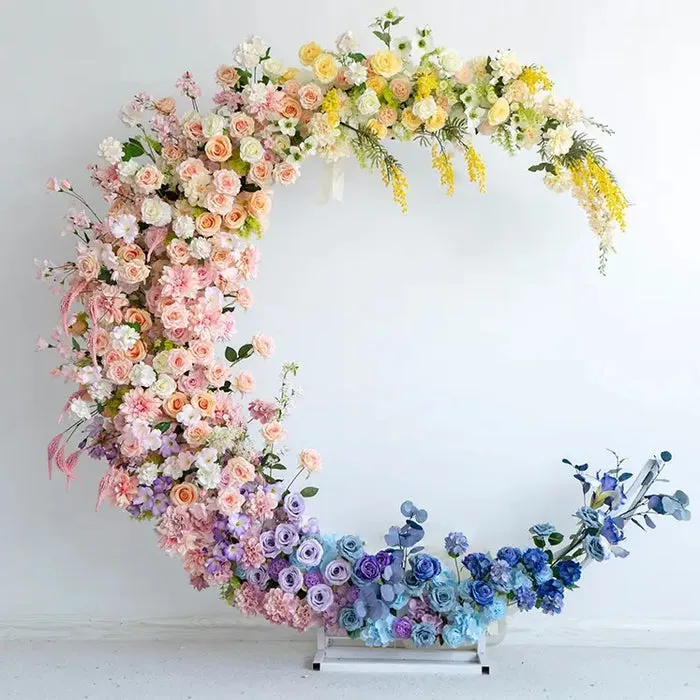 Lua Arqueiro de Flores Conjunto para Decoração da Proposta de Partido de Casamento