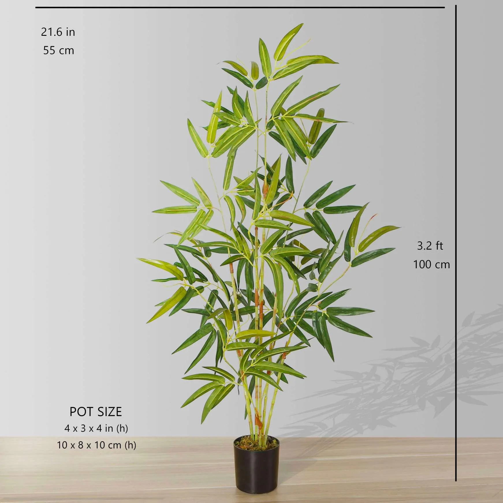 Planta de bambu artificial