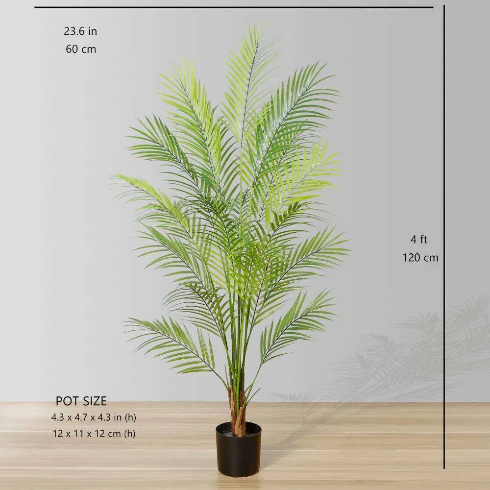 Planta artificial de palmeira areca