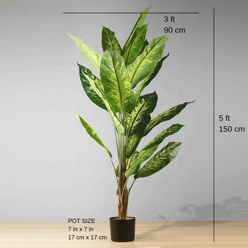 Planta em vasos de sempre -verde artificial