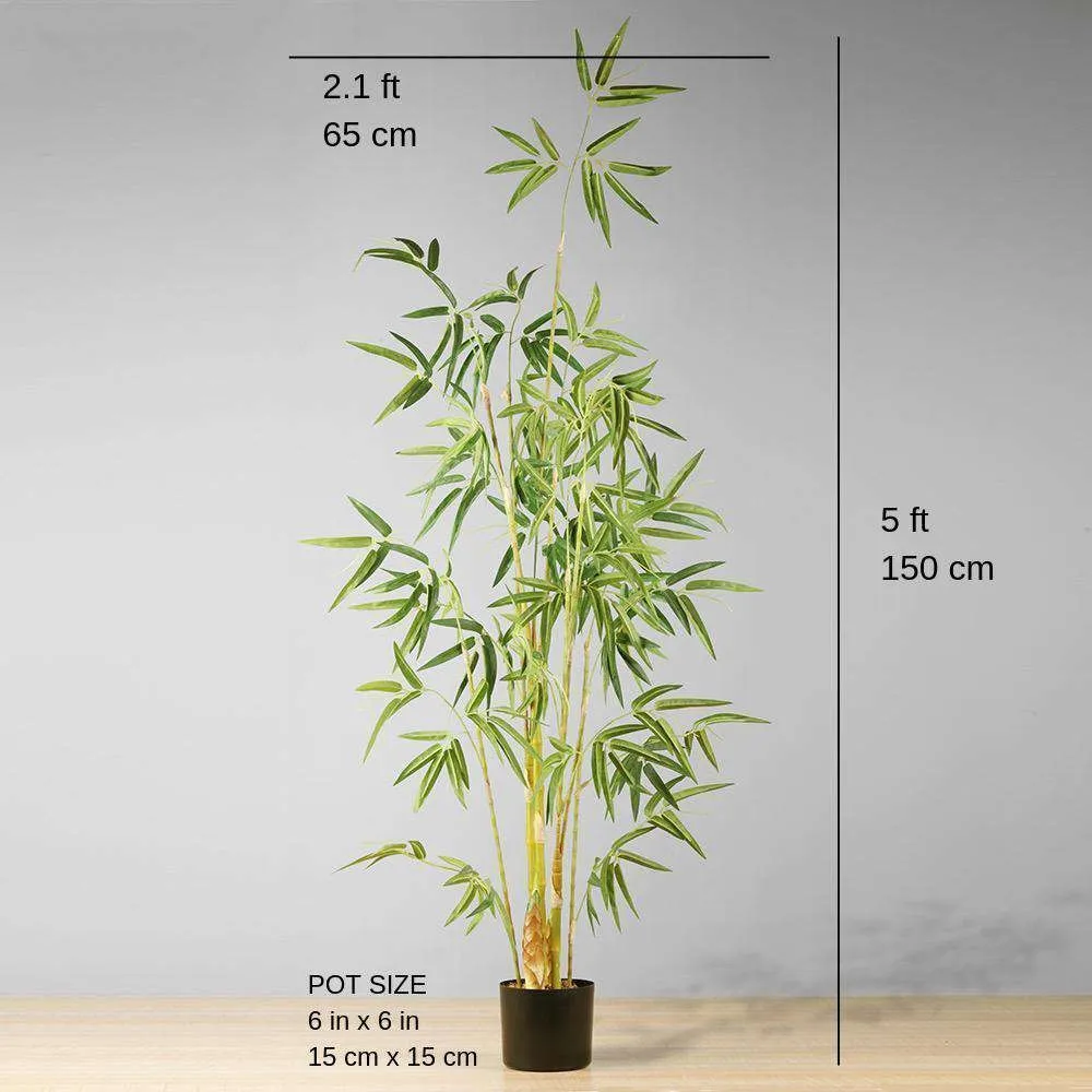 Planta de bambu artificial