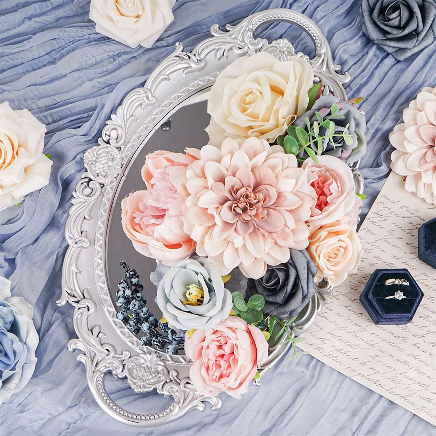 rosa e azul