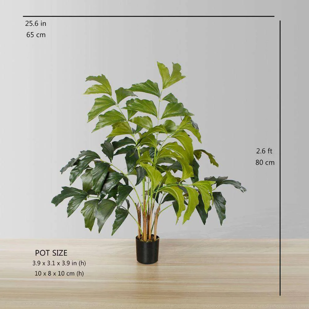 Planta artificial em vasos de palmeiras (vários tamanhos)