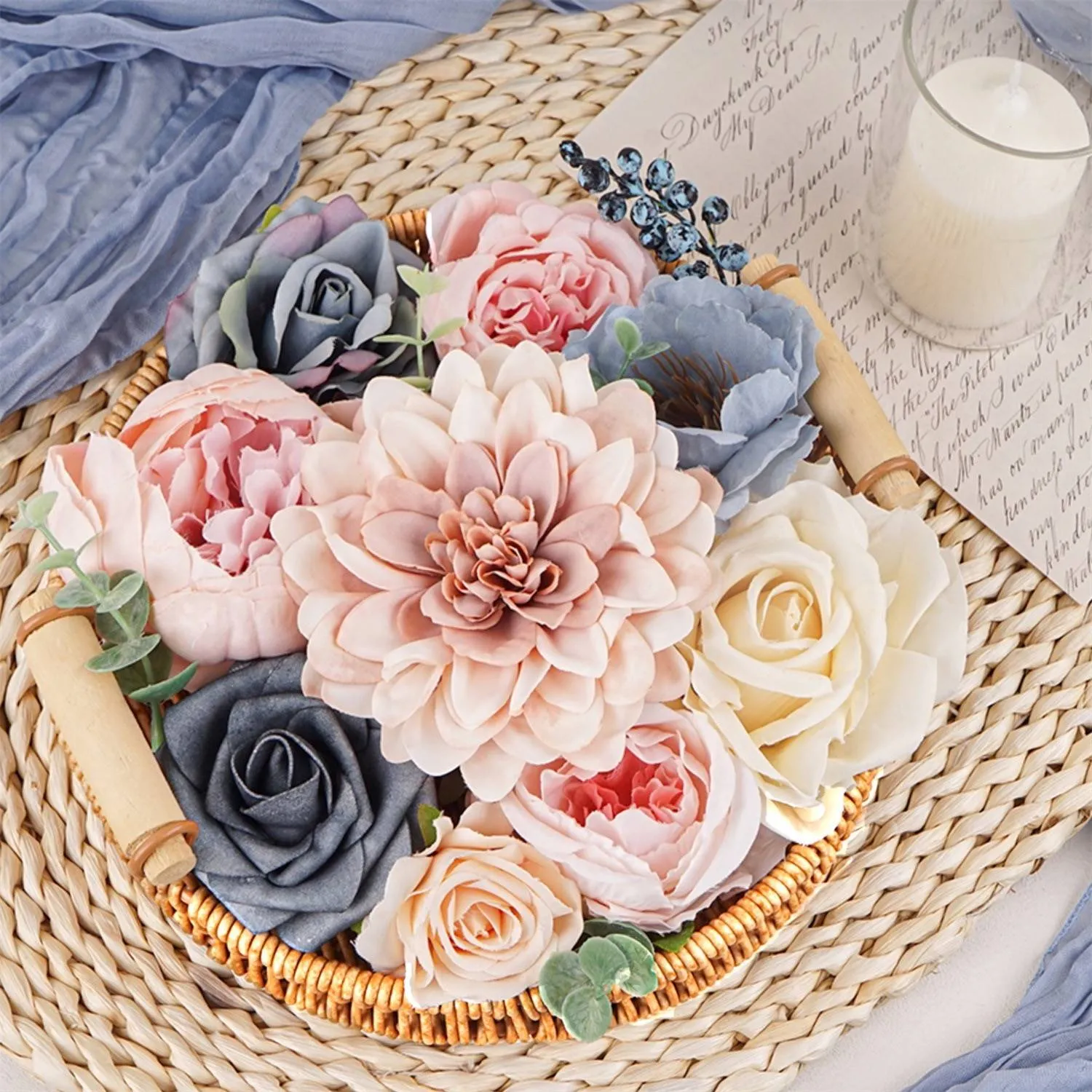 rosa e azul