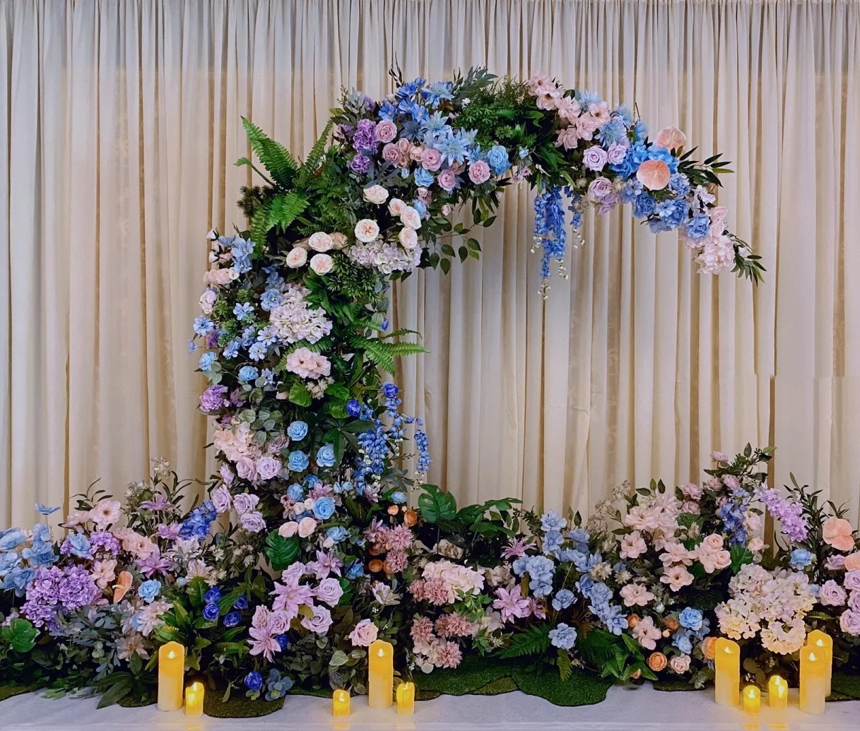 Lua Arqueiro de Flores Conjunto para Decoração da Proposta de Partido de Casamento