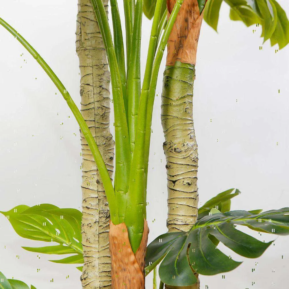Planta sênior de vaso artificial de Monstera (múltiplos tamanhos)