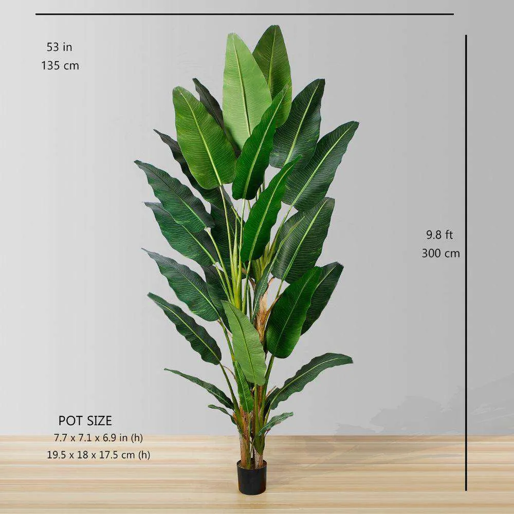 Pássura artificial sênior do paraíso Planta (múltiplos tamanhos)