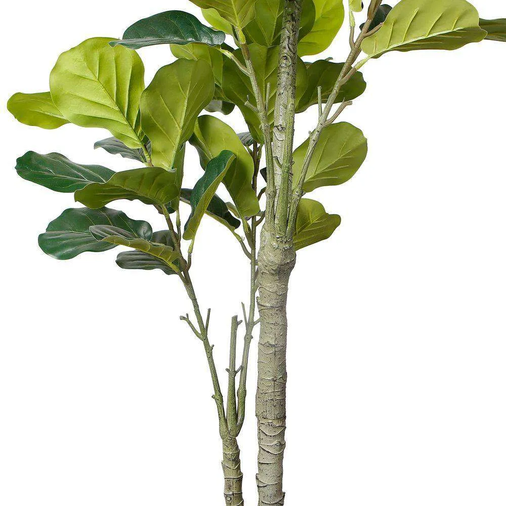 Planta em vaso de folhas de violino artificial