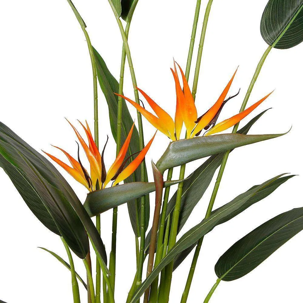 Amber Artificial Bird of Paradise em vaso de planta (múltiplos tamanhos)