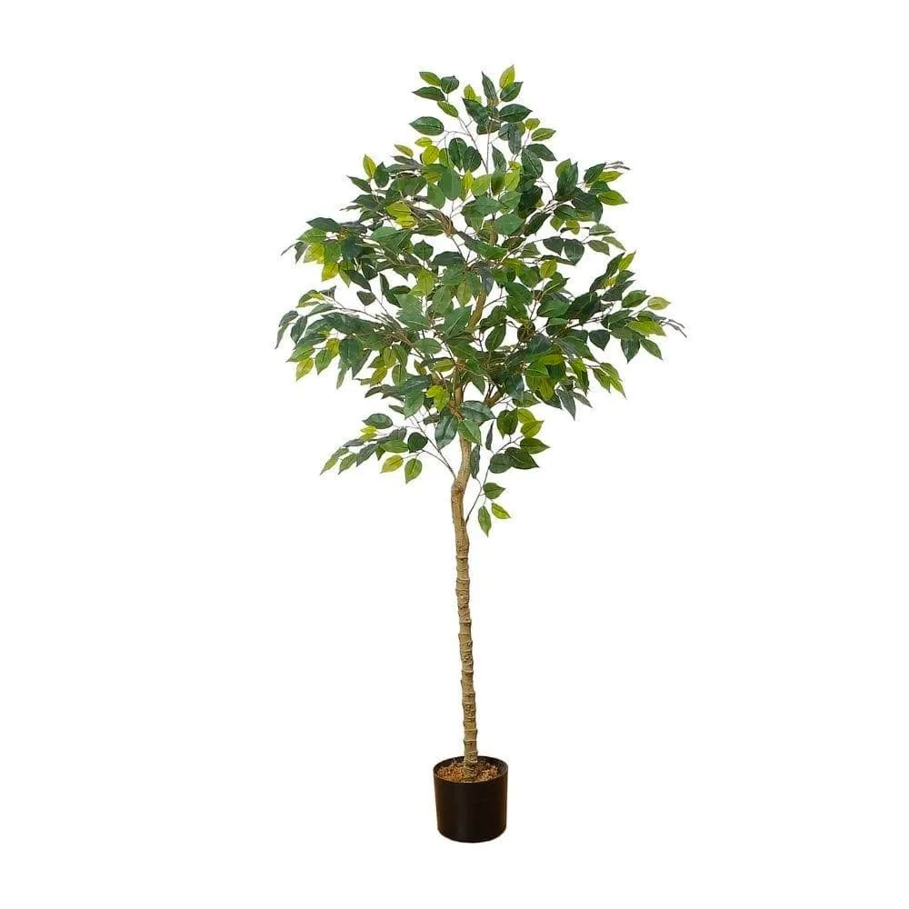 Planta em vasos de árvore artificial de ficus (múltiplos tamanhos)
