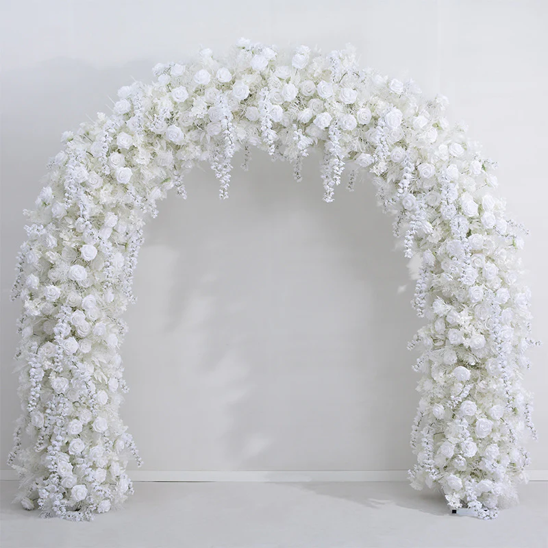 Flor Arch Florals Artificial Florals Proposta Decoração de festa de casamento