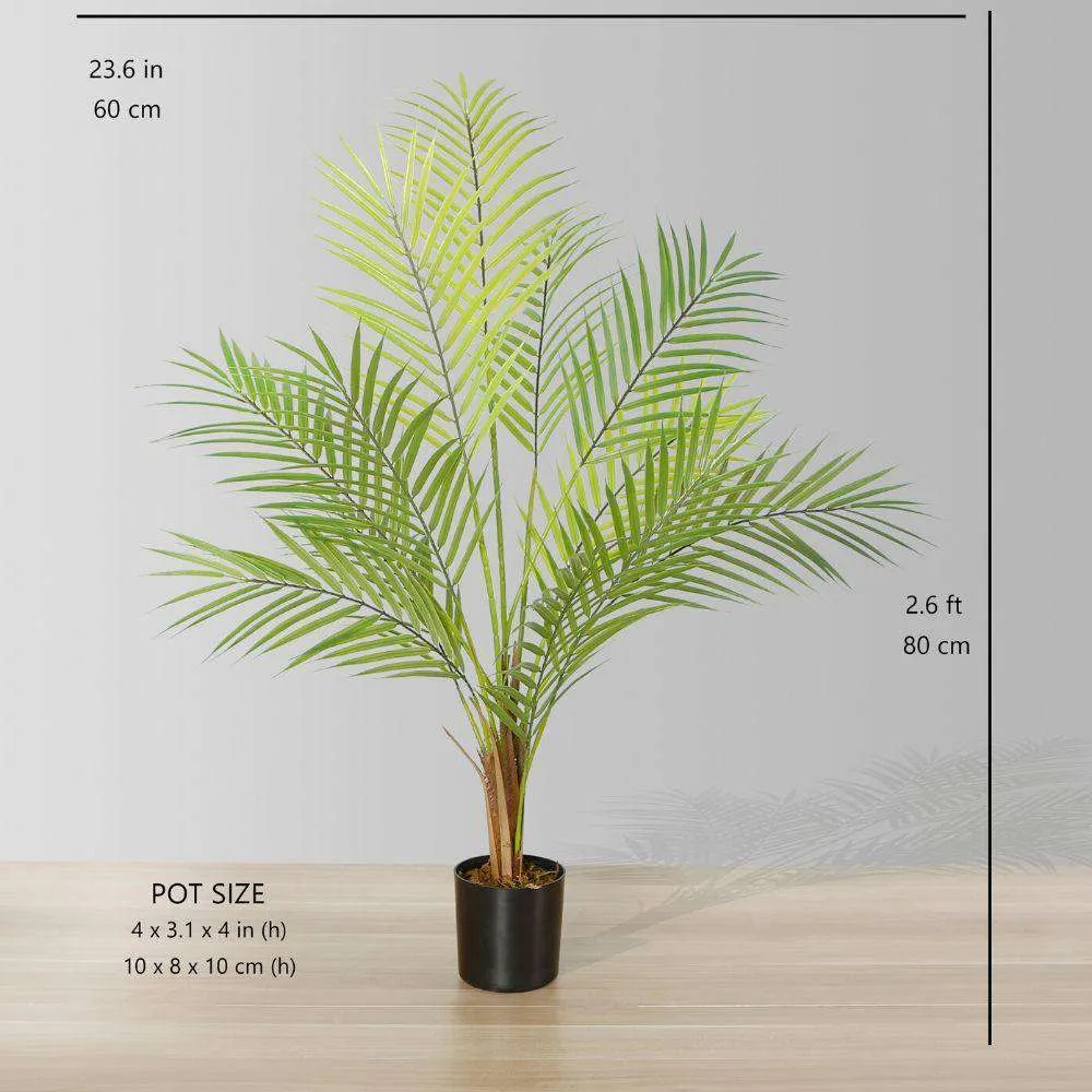 Planta artificial de palmeira areca