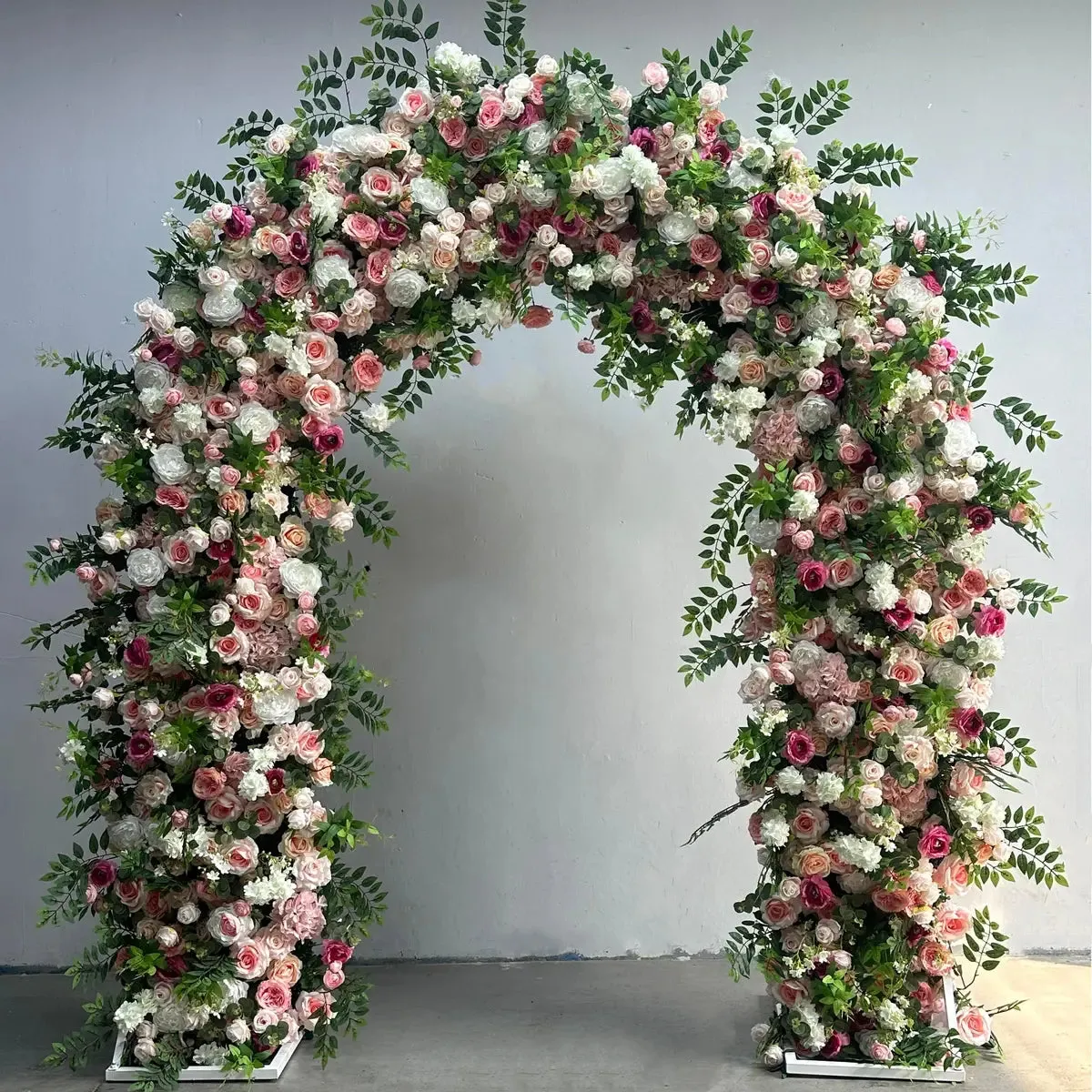 Flor Arch Florals Artificial Florals Proposta Decoração de festa de casamento