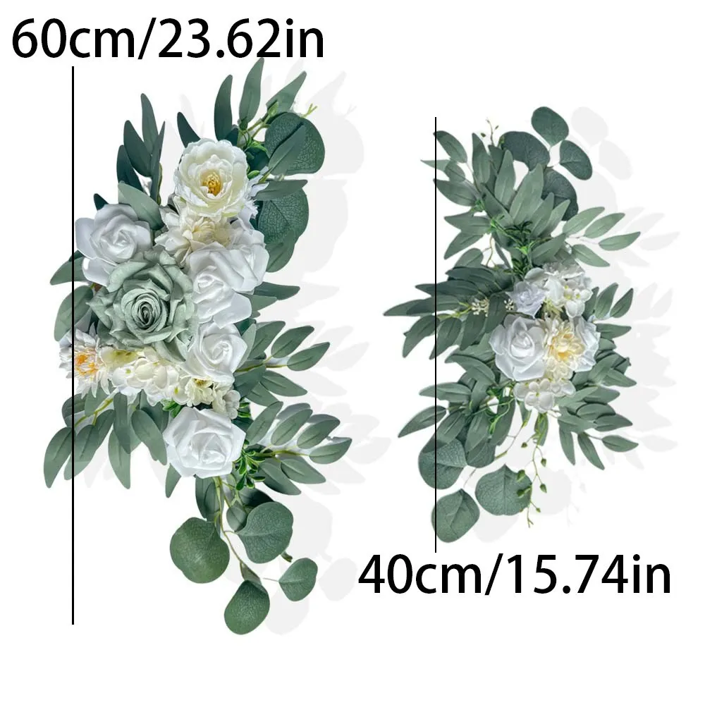 Assine a flor verde e branco