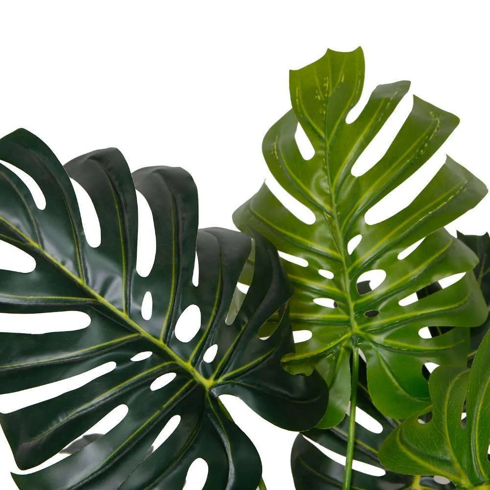 Amber Artificial Monstera Past 45
