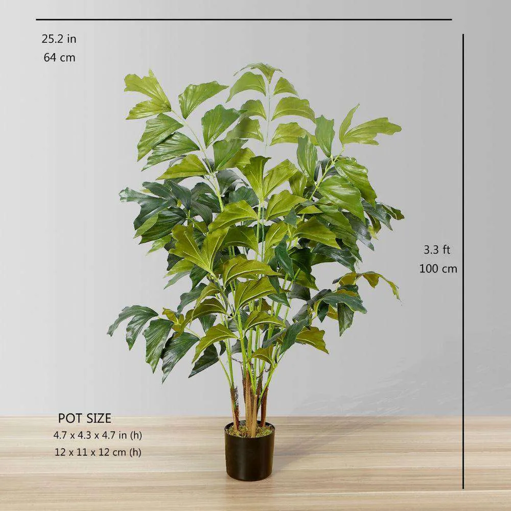 Planta artificial em vasos de palmeiras (vários tamanhos)