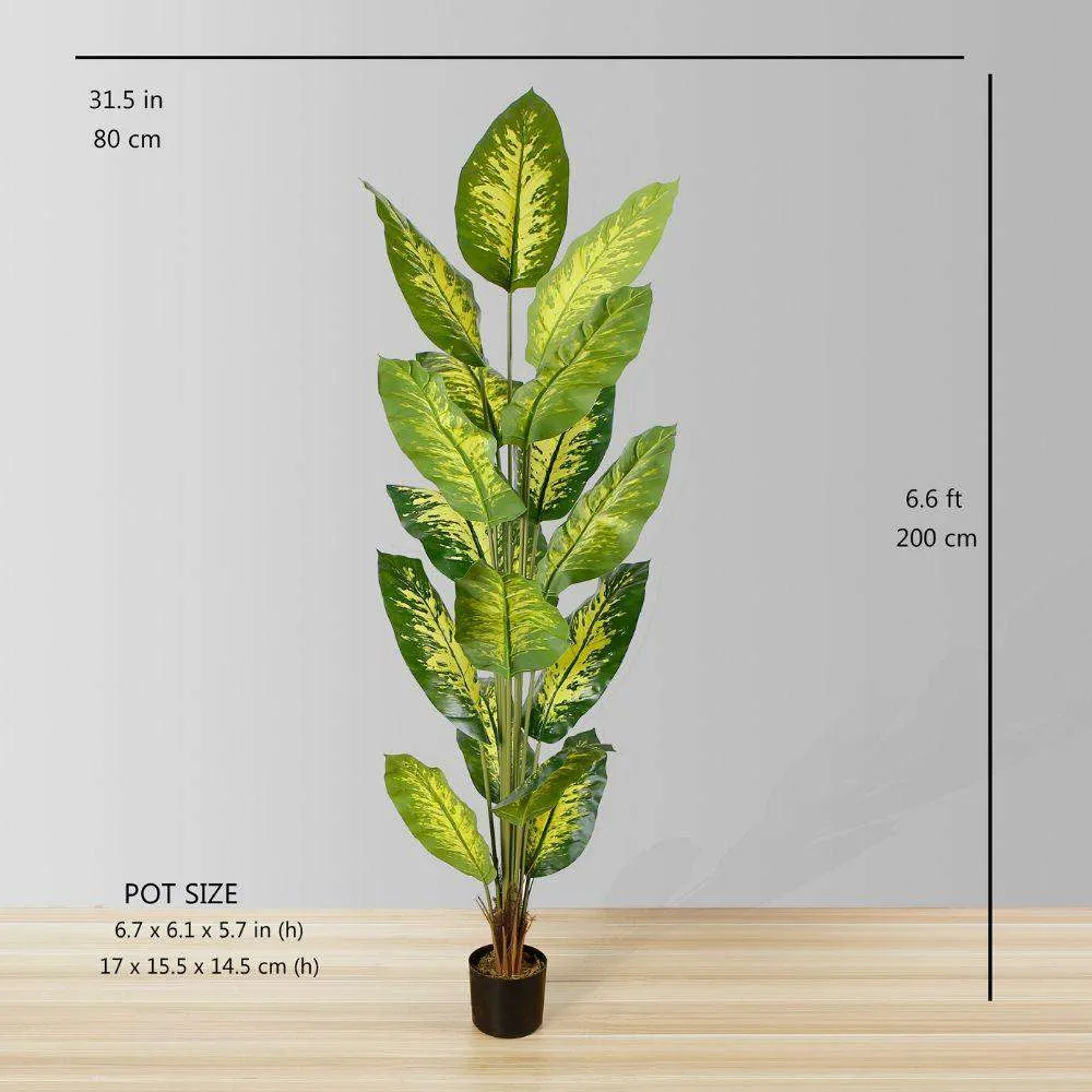 Planta em vasos de sempre -verde artificial