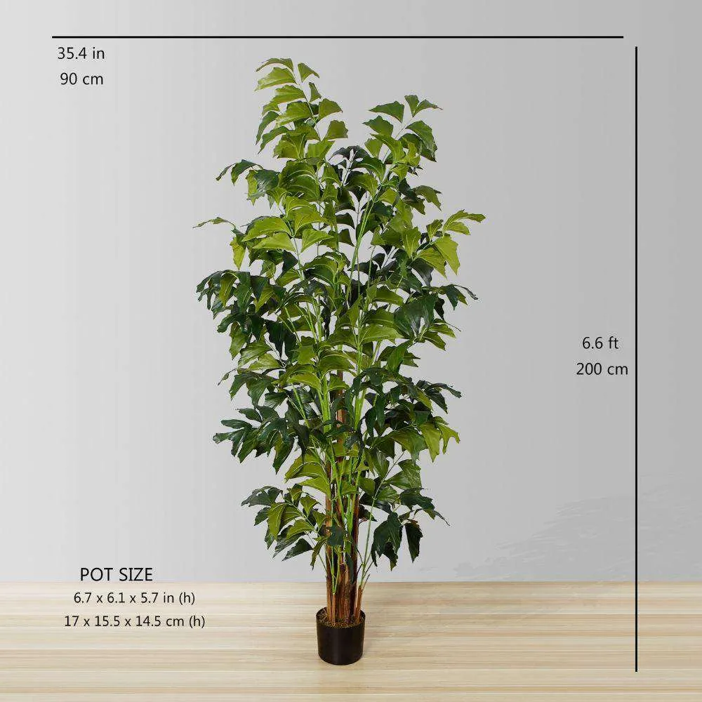 Planta artificial em vasos de palmeiras (vários tamanhos)