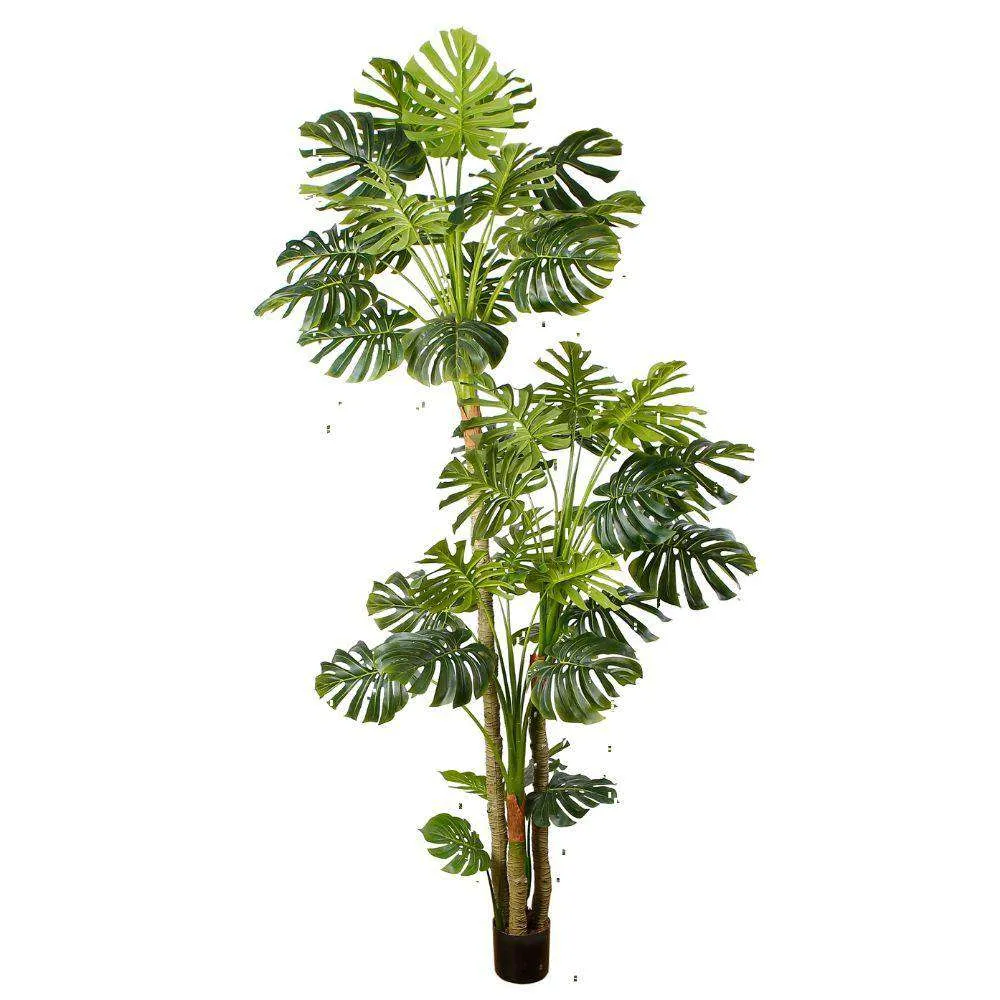 Planta sênior de vaso artificial de Monstera (múltiplos tamanhos)